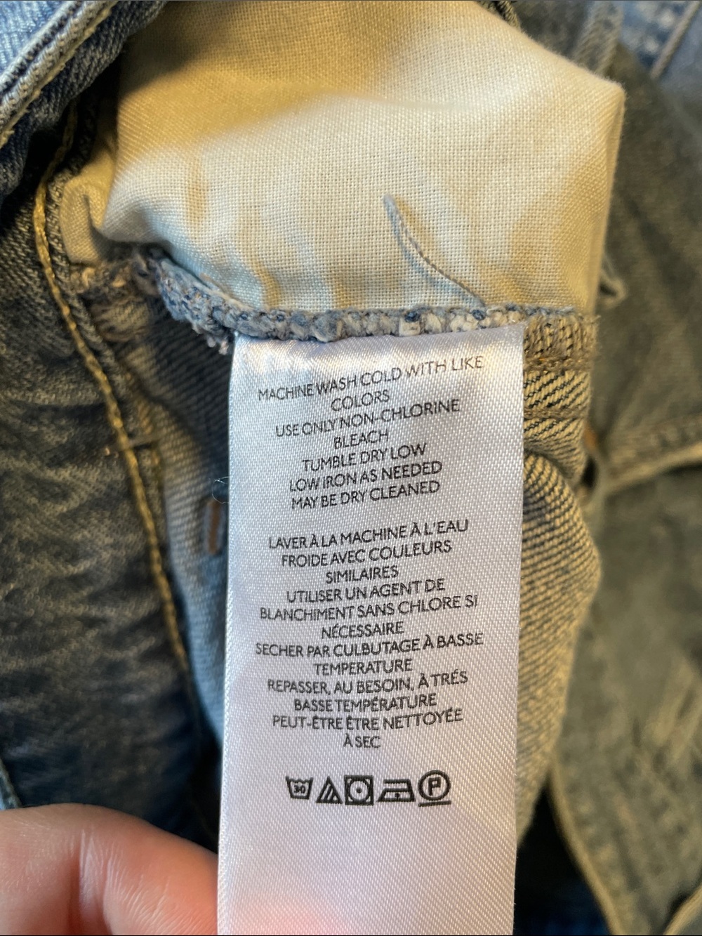 Pilcro Anthropologie Reworked High Rise Taper Barrel Jeans Women’s Size 30 - Picture 8 of 9